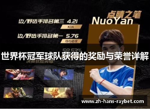 世界杯冠军球队获得的奖励与荣誉详解